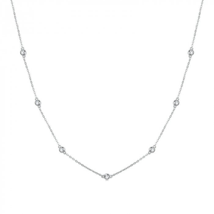 Colier argint cu cristale [1]