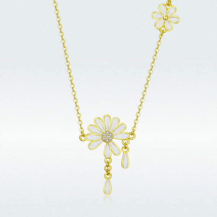 Colier argint cu margarete [5]