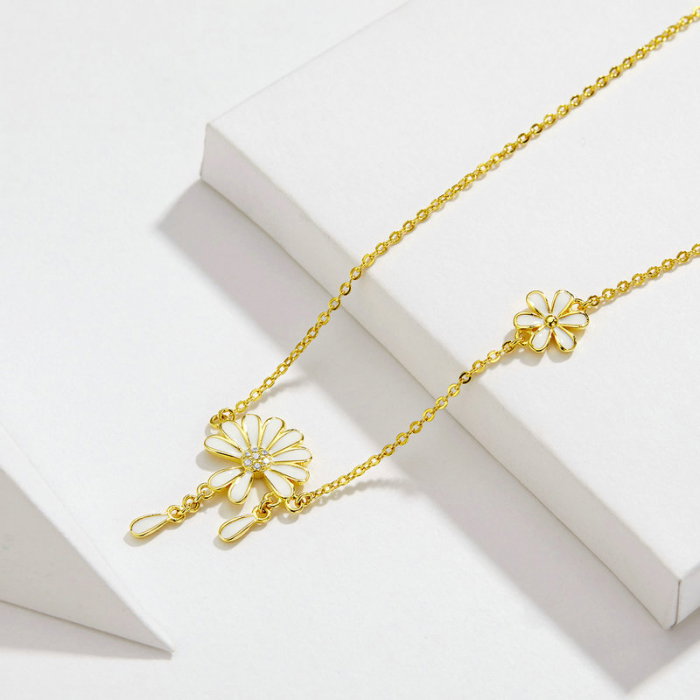 Colier argint cu margarete [9]