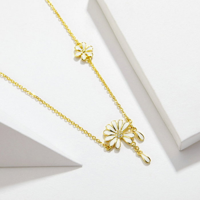 Colier argint cu margarete [7]