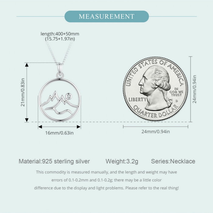 Colier argint cu munti [10]