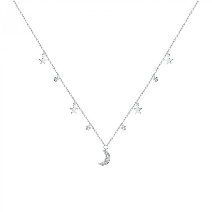Colier argint cu pandante astrale [1]