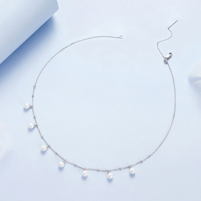 Colier argint cu perle [5]