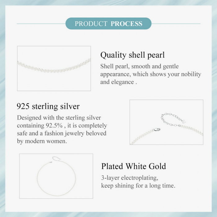 Colier argint cu perle australiene (imitatii) [10]