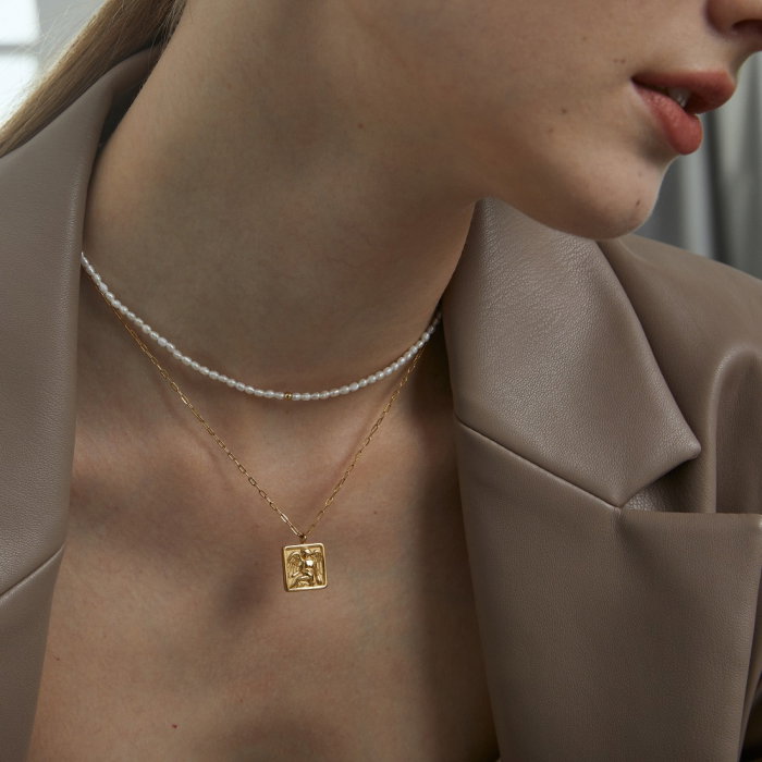 Colier argint cu perle natuale [2]