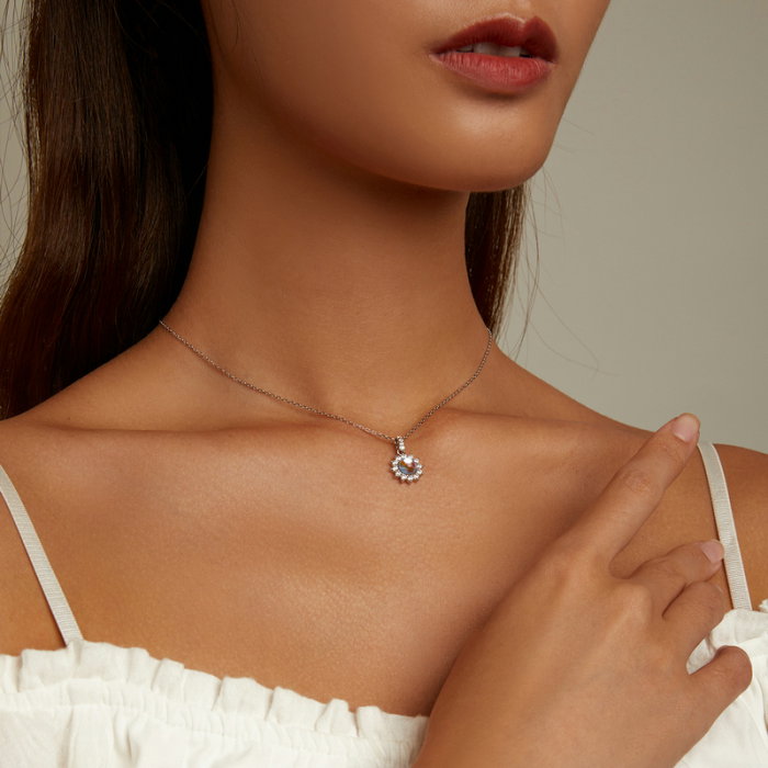 Colier argint cu Piatra Lunii [2]