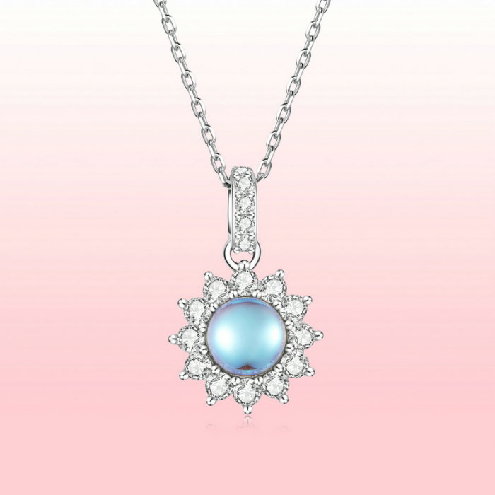 Colier argint cu Piatra Lunii [11]