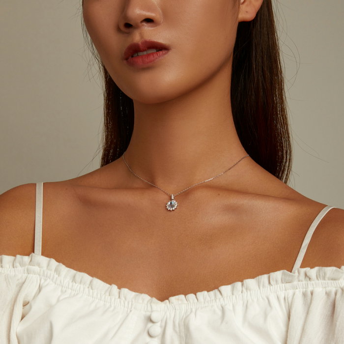 Colier argint cu Piatra Lunii [9]