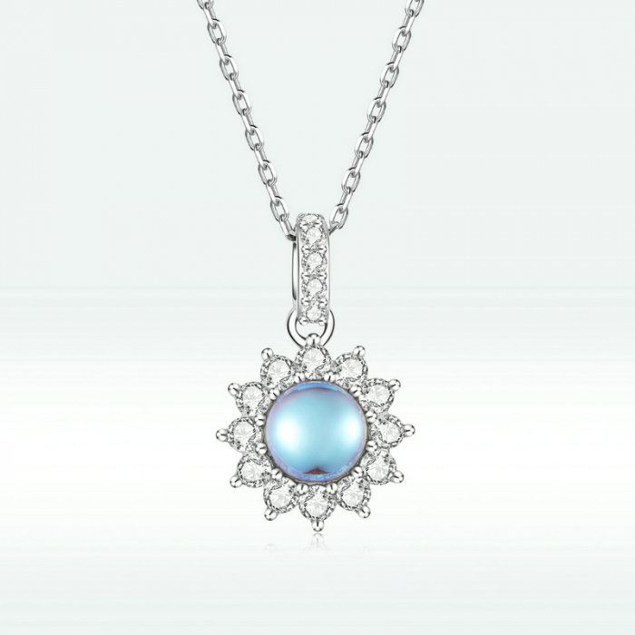 Colier argint cu Piatra Lunii [10]