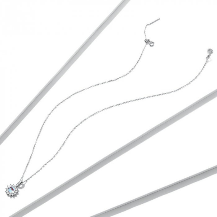 Colier argint cu Piatra Lunii [6]