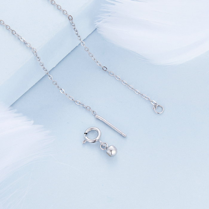 Colier argint cu pisicuta, luna si luceafar [8]