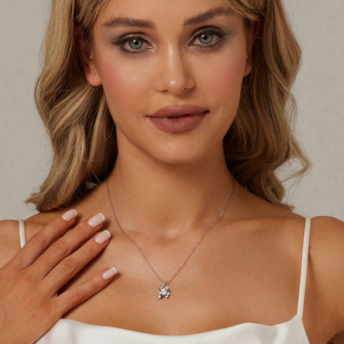 Colier argint cu stea de mare [2]