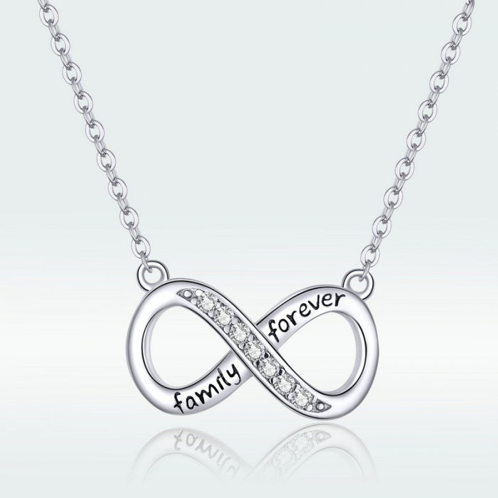 Colier argint Dragoste Infinita - family forever [7]