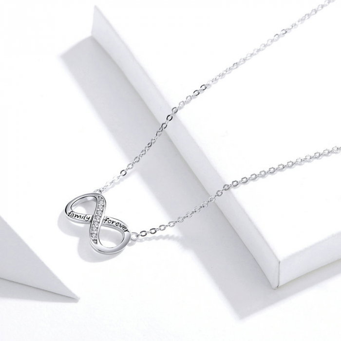 Colier argint Dragoste Infinita - family forever [6]