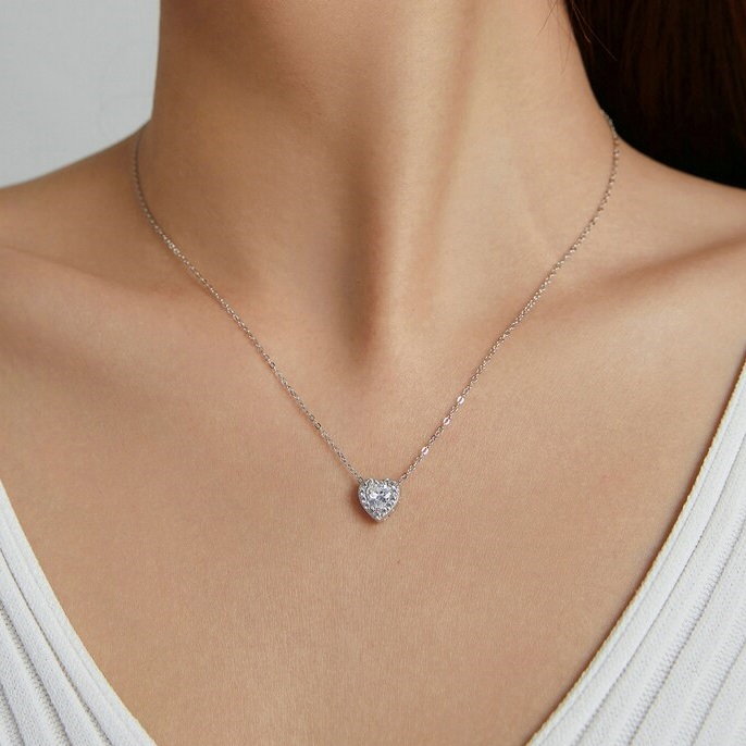 Colier argint dragoste stralucitoare [5]