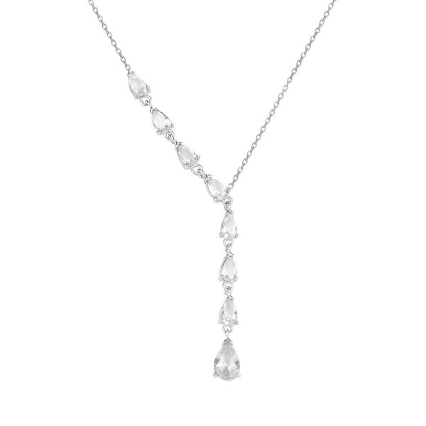 Colier argint elegant cu zirconii [1]