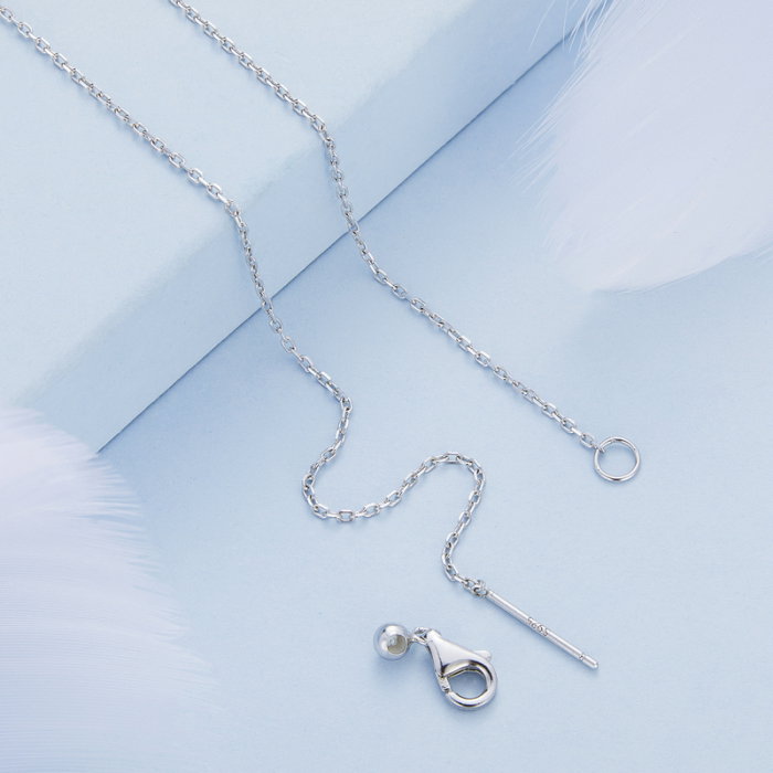 Colier argint fluturas colorat [5]