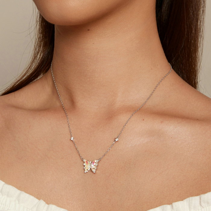 Colier argint fluture simfonie [4]