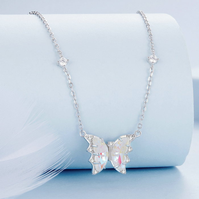 Colier argint fluture simfonie [3]