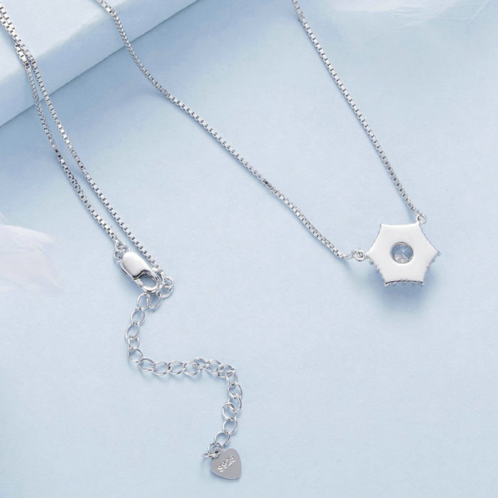 Colier argint fulg de nea [7]