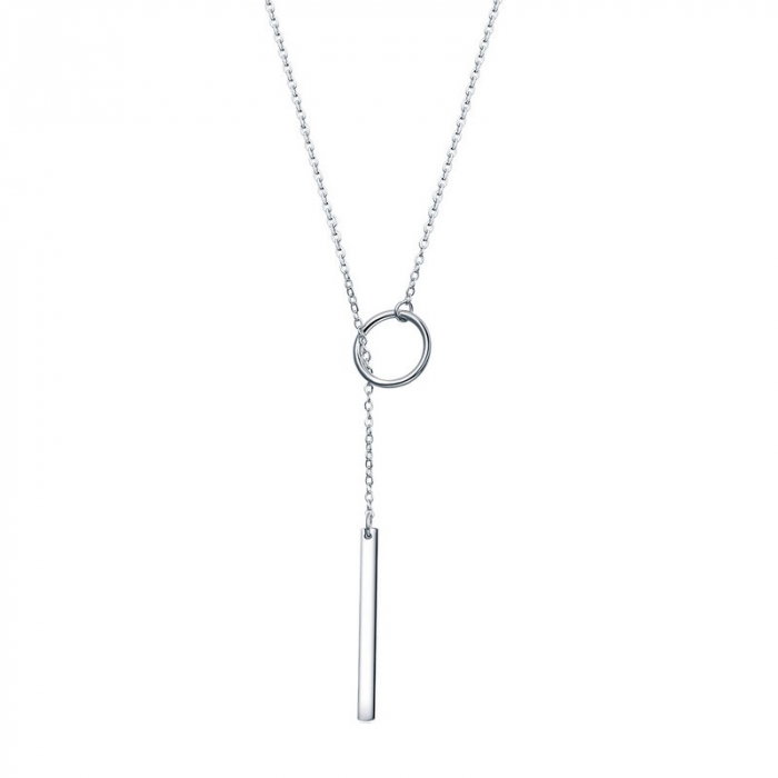 Colier argint geometric [1]