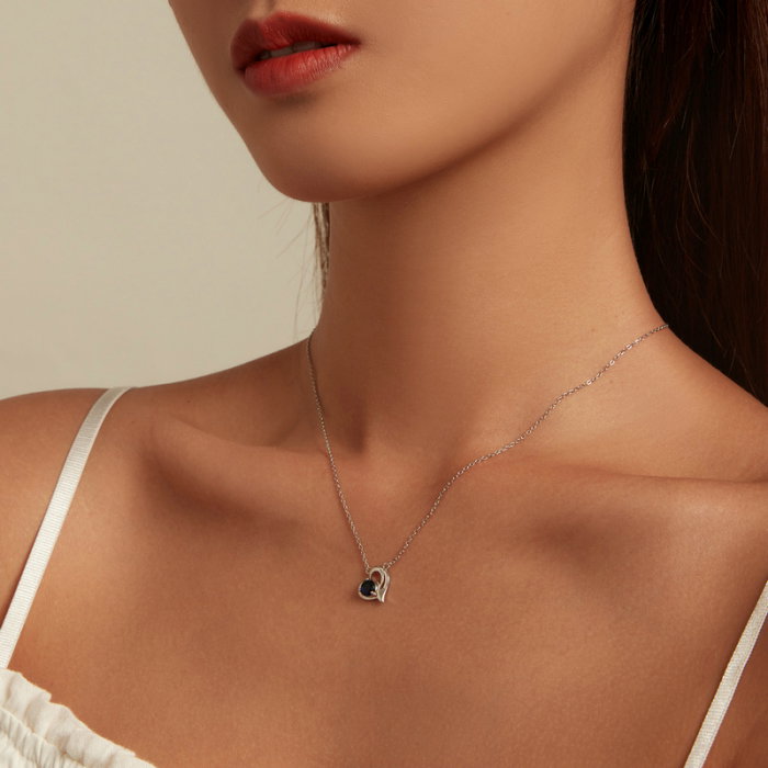 Colier argint inima [4]