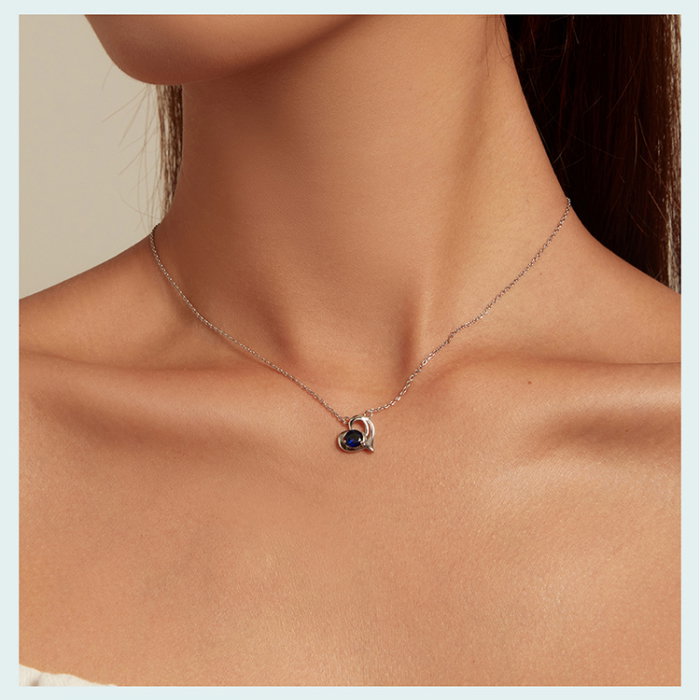 Colier argint inima [8]