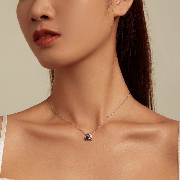 Colier argint inima [2]