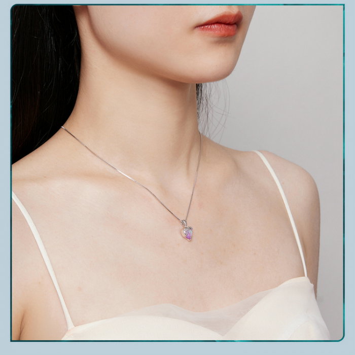 Colier argint inimioara [14]