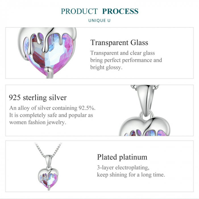 Colier argint inimioara [11]