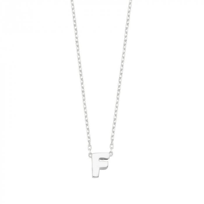 Colier argint litera F [1]