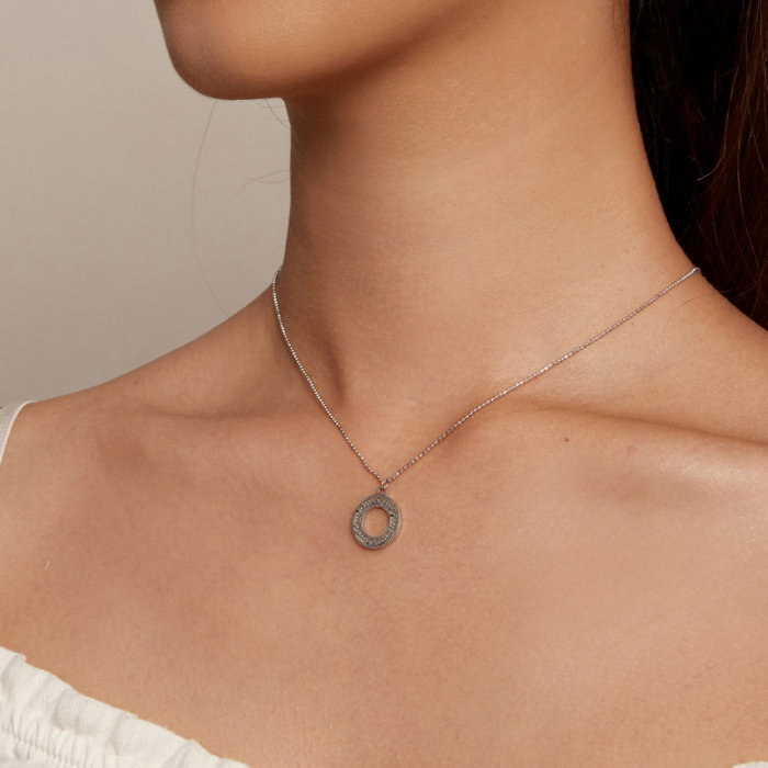 Colier argint disco [5]