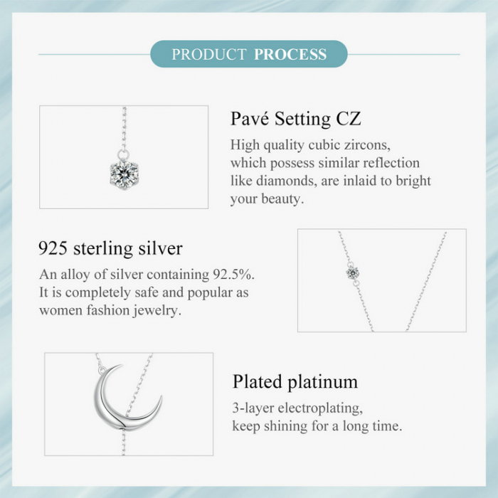 Colier argint Luna [8]