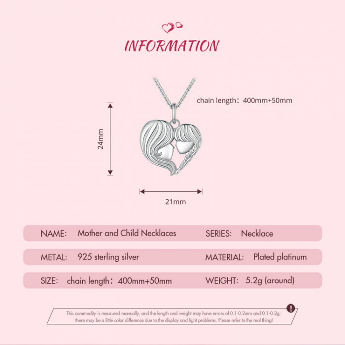 Colier argint mama si fiica [14]