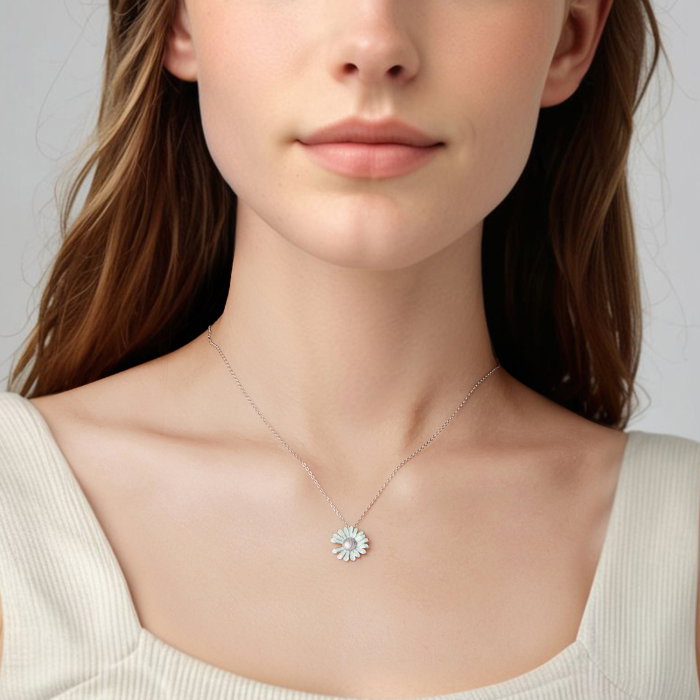 Colier argint margareta [4]