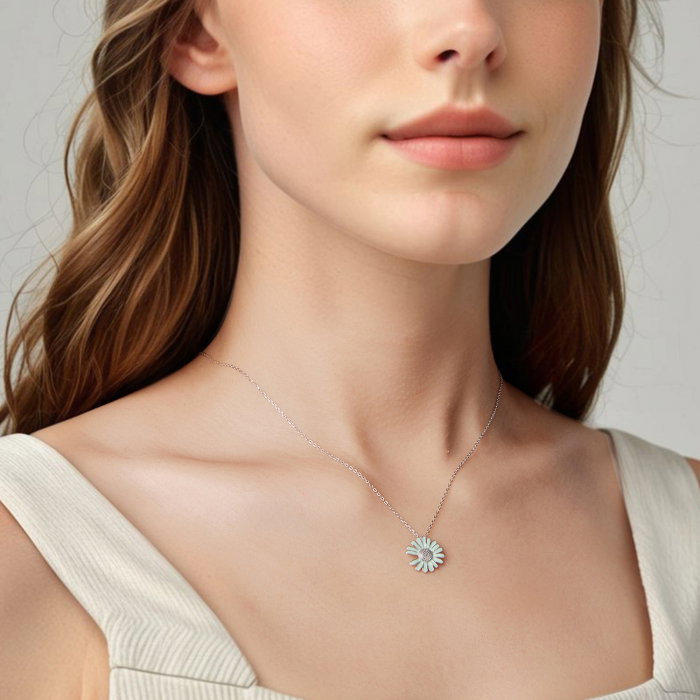 Colier argint margareta [2]