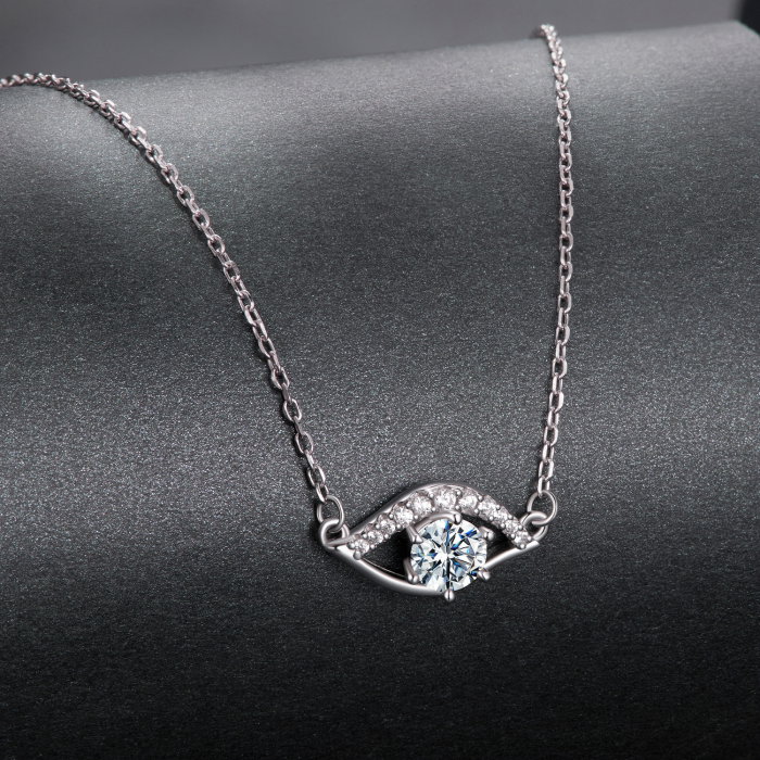 Colier argint ochi protector cu Zirconia [3]