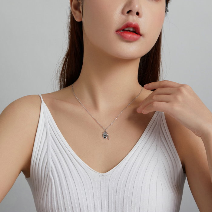 Colier argint paleta de culori [7]