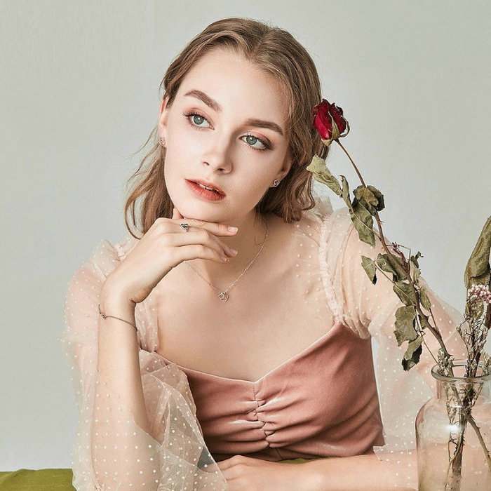 Colier argint pisica draguta [9]