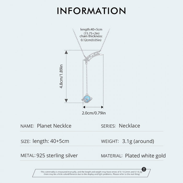Colier argint Planeta si Opal [11]