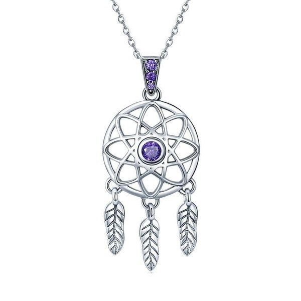Colier argint reglabil cu Dream Catcher [1]