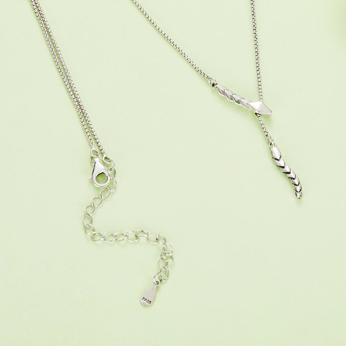 Colier argint sarpe cu zirconii [5]