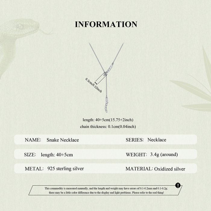 Colier argint sarpe cu zirconii [11]