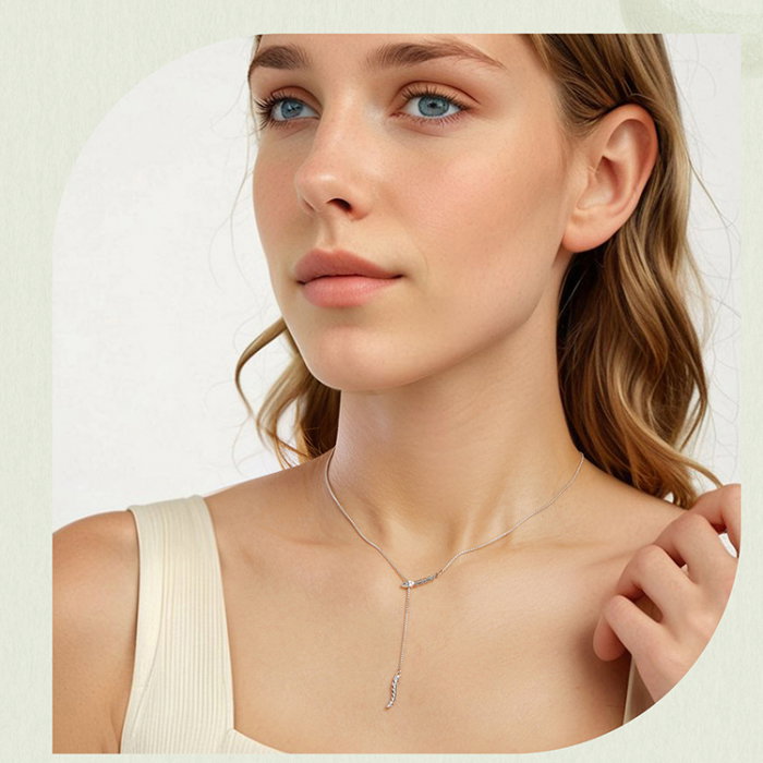 Colier argint sarpe cu zirconii [13]