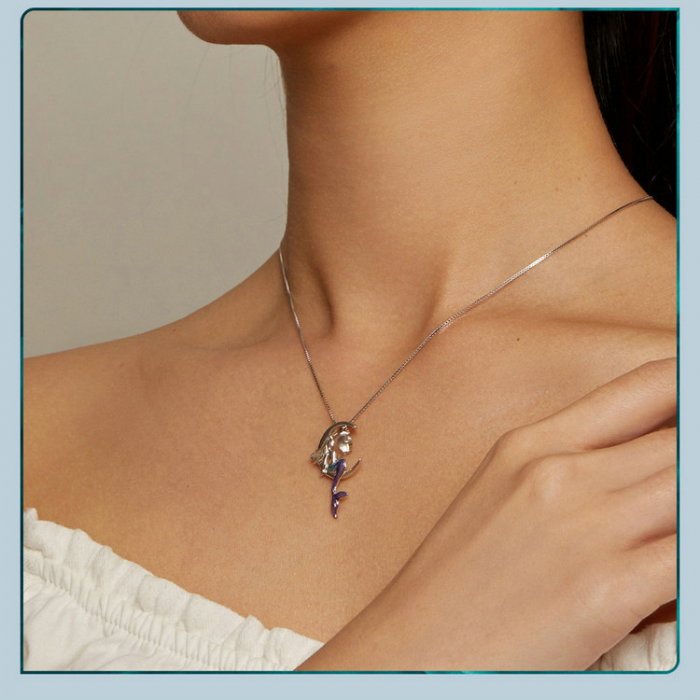 Colier argint sirena [14]