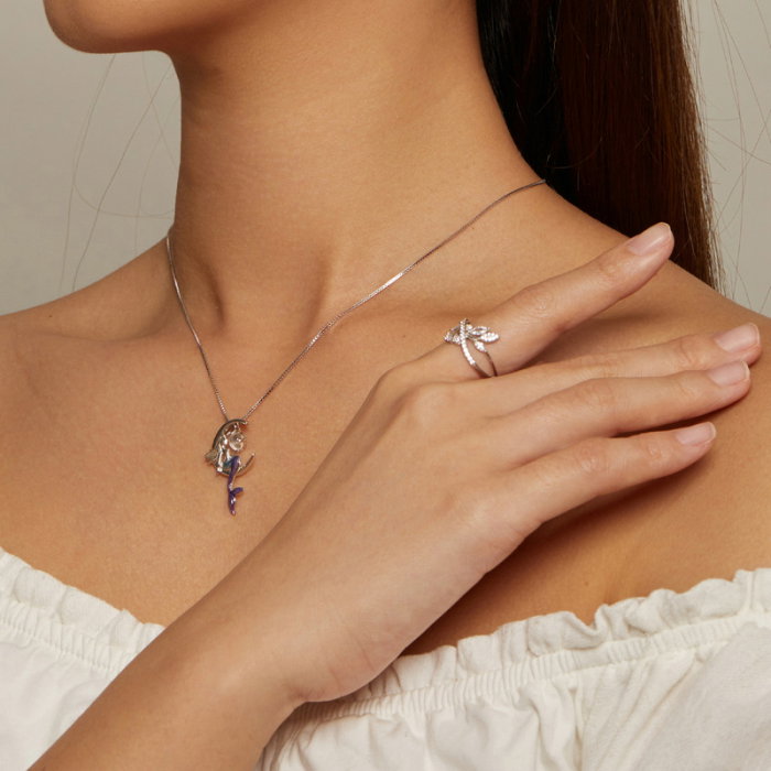 Colier argint sirena [16]