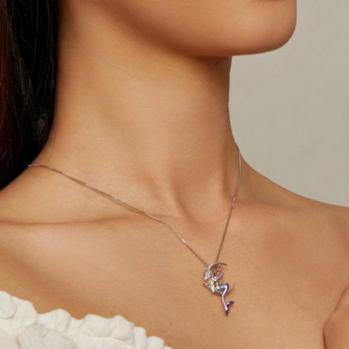 Colier argint sirena [2]