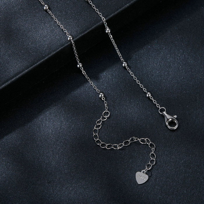 Colier argint stea cu Moissanit [7]