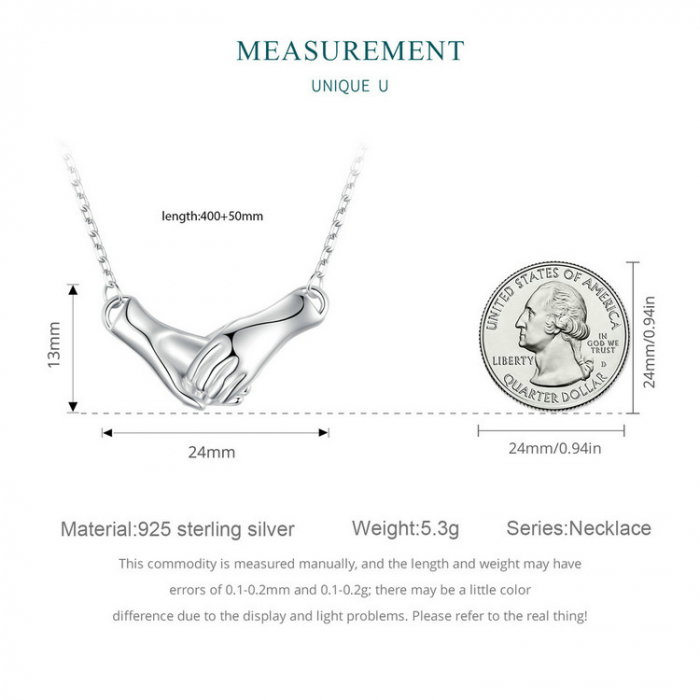 Colier argint tinere de mana cu infinit [12]