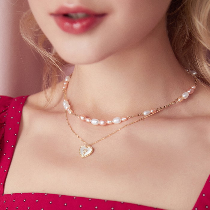 Colier argint trandafirul dragostei [6]